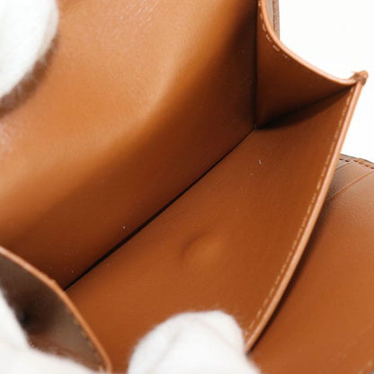 Celine Small Flap Wallet Triomphe 10d78 3bzg.04lu Tri-fold Wallet In Lambskin