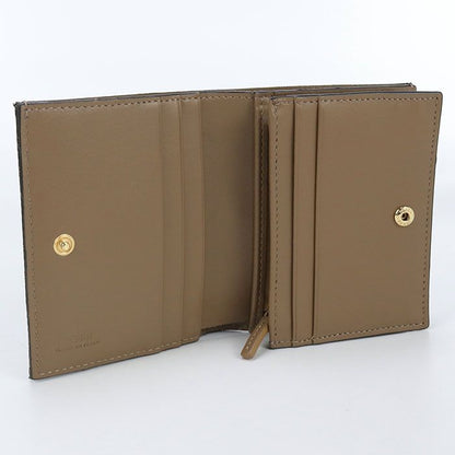 Fendi Baguette FF Logo 8m0420 A98P Bifold Wallet In Jacquard For Women