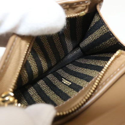 Fendi Baguette FF Logo 8m0420 A98P Bifold Wallet In Jacquard For Women