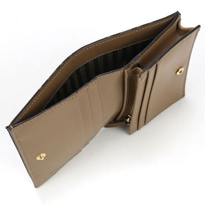 Fendi Baguette FF Logo 8m0420 A98P Bifold Wallet In Jacquard For Women