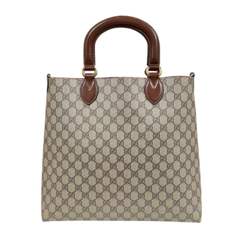 Gucci GG Supreme Sherry Line Shoulder Bag GG Supreme Canvas 432126 Beige Ladies
