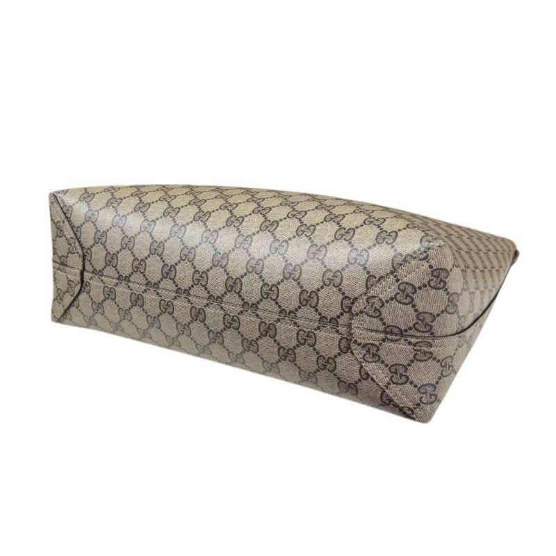 Gucci GG Supreme Sherry Line Shoulder Bag GG Supreme Canvas 432126 Beige Ladies