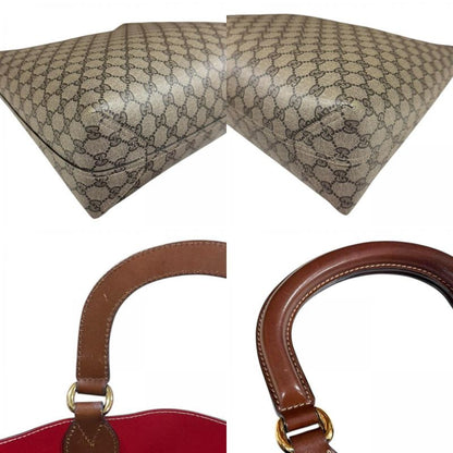 Gucci GG Supreme Sherry Line Shoulder Bag GG Supreme Canvas 432126 Beige Ladies