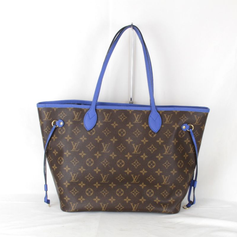 Louis Vuitton Neverfull MM Ikat Flower M40938 Tote Bag Monogram Canvas Brown