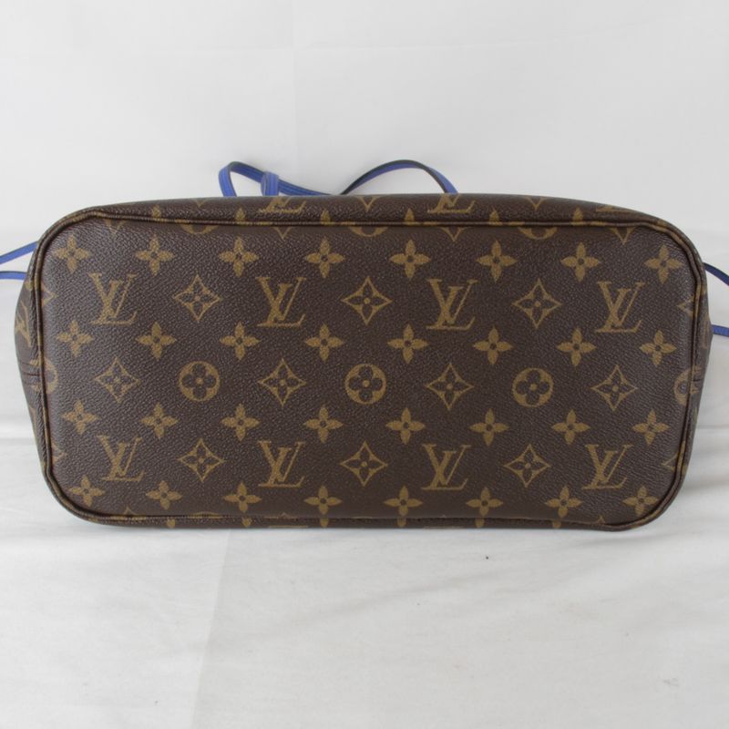 Louis Vuitton Neverfull MM Ikat Flower M40938 Tote Bag Monogram Canvas Brown