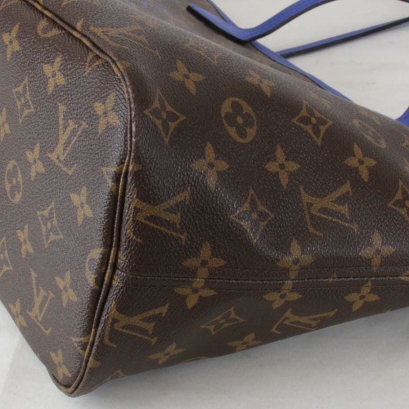 Louis Vuitton Neverfull MM Ikat Flower M40938 Tote Bag Monogram Canvas Brown