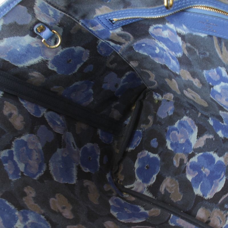 Louis Vuitton Neverfull MM Ikat Flower M40938 Tote Bag Monogram Canvas Brown