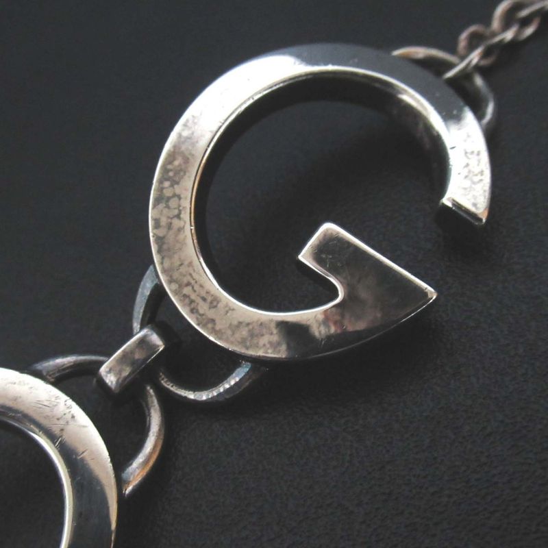 Gucci Tom Ford Period G Logo Bracelet 925sv Silver Men Women Used