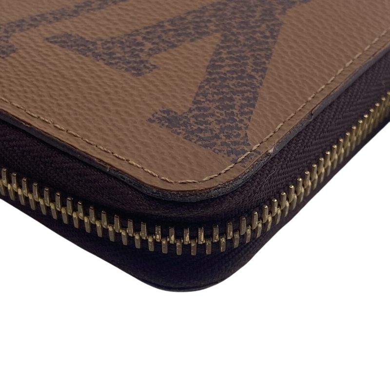 Louis Vuitton M69353 Zippy Wallet Round Zipper Monogram Giant Reverse Long
