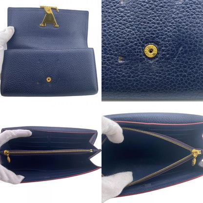 Louis Vuitton M63739 Portefeuille Capucines Flap Long Wallet Branded Card