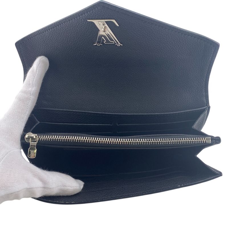 Louis Vuitton M62530 Portefeuille My Lock Me Fold Flap Long Wallet Branded Card