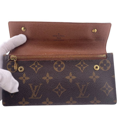 Louis Vuitton M58008 Portefeuille Accordion Monogram Long Wallet Brand Card