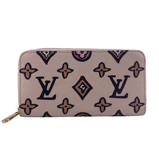 Louis Vuitton M80676 Zippy Wallet Wild At Heart Long Wallet Branded Card Holder