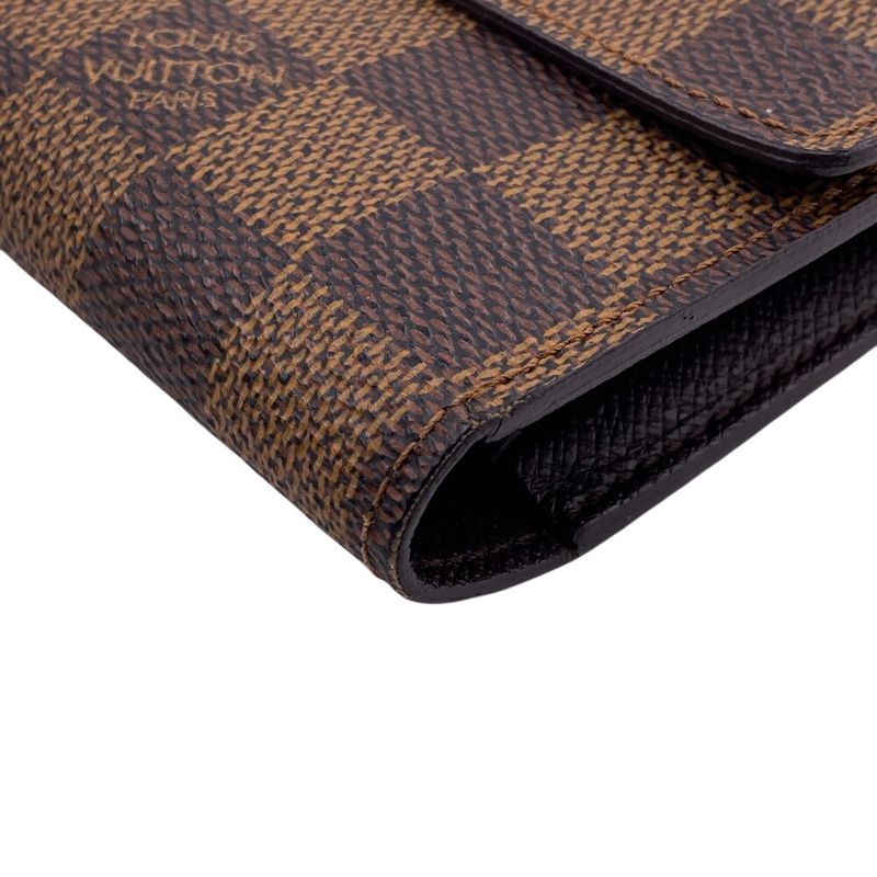 Louis Vuitton N61217 Portefeuille International Damier Long Wallet Brand Card