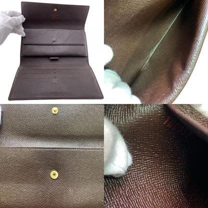 Louis Vuitton N61217 Portefeuille International Damier Long Wallet Brand Card