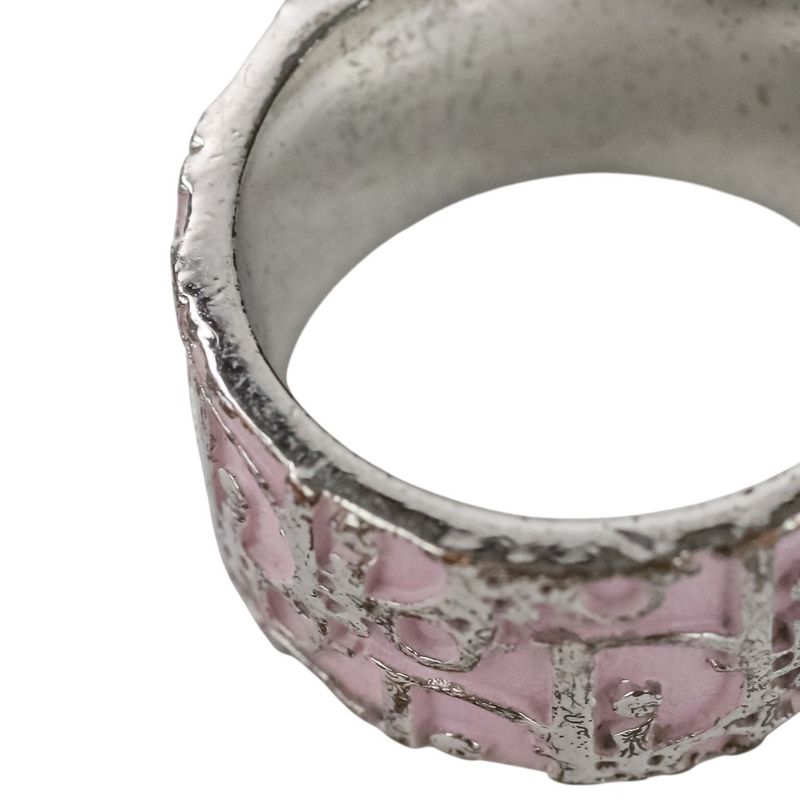 Good Christian Dior Trotter Ring Size 6 Size 11 Pink Women's Used