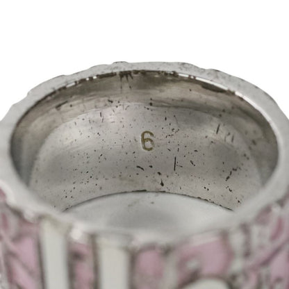 Good Christian Dior Trotter Ring Size 6 Size 11 Pink Women's Used