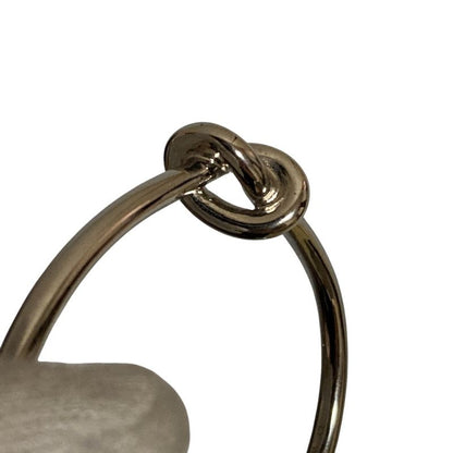 Celine Knot Extra Thin Bracelet Bangle Silver Color Women's Used