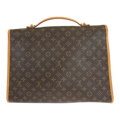 Louis Vuitton Monogram Beverly MM Brown PVC M51120 Business Bag 2way Crossbody