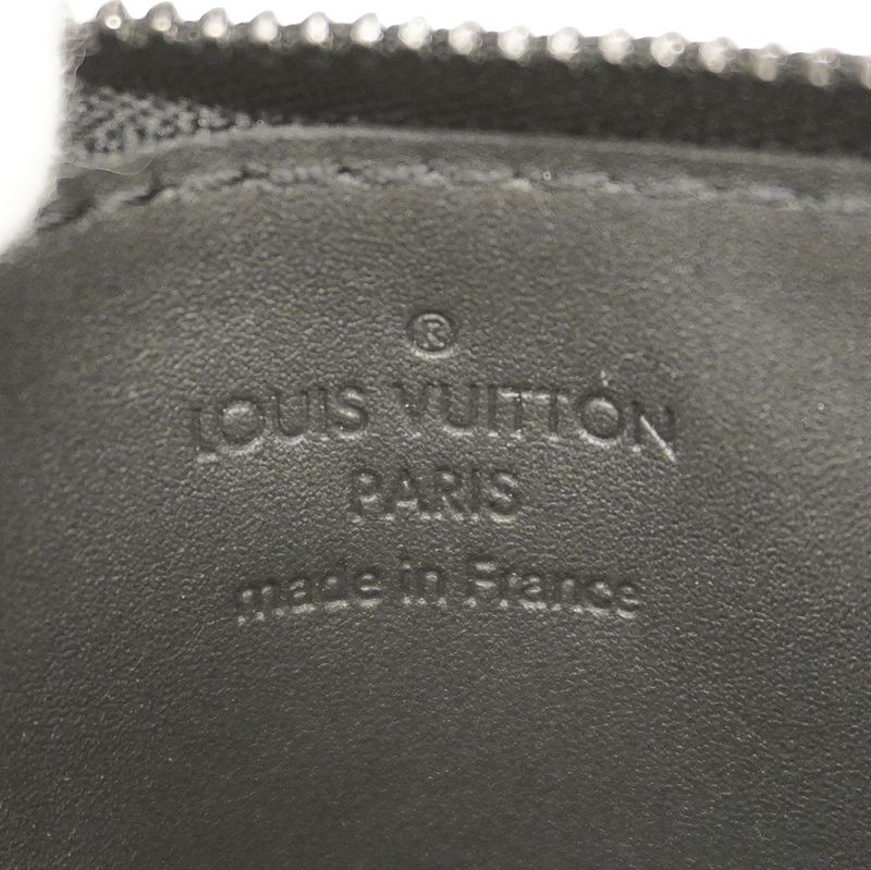 Louis Vuitton Shoulder Bag Monogram Shadow Gaston Wearable Wallet M81115 Black
