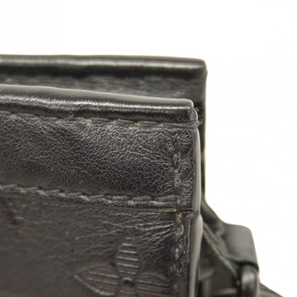 Louis Vuitton Shoulder Bag Monogram Shadow Gaston Wearable Wallet M81115 Black