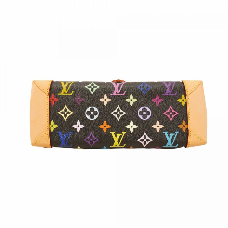 Louis Vuitton Shoulder Bag Monogram Multicolor Eliza M40099 Noir Black Women
