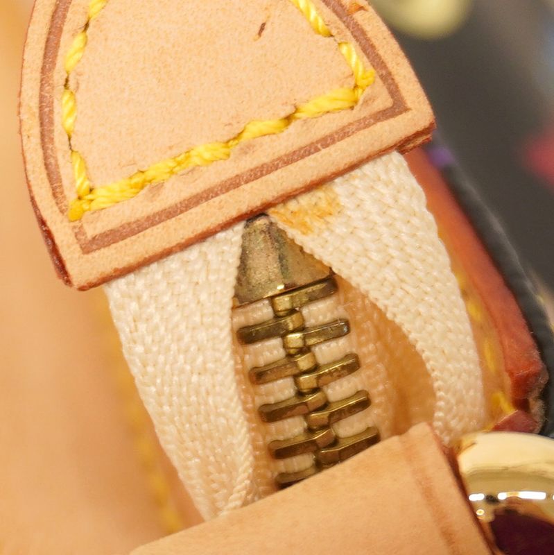 Louis Vuitton Shoulder Bag Monogram Multicolor Eliza M40099 Noir Black Women