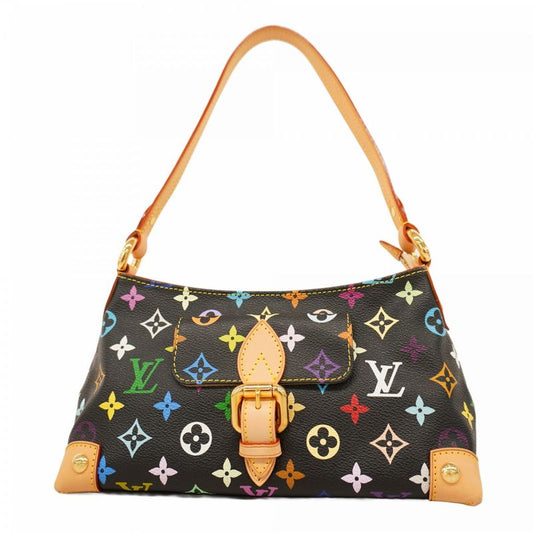 Louis Vuitton Shoulder Bag Monogram Multicolor Eliza M40099 Noir Black Women