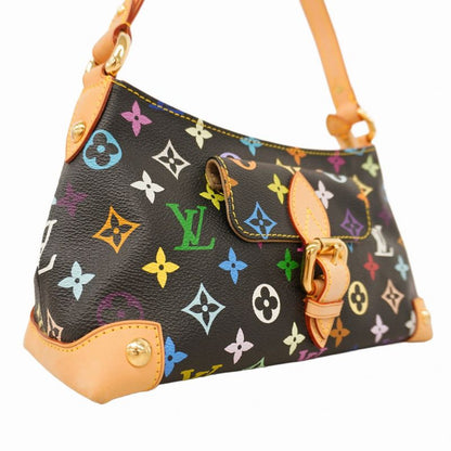 Louis Vuitton Shoulder Bag Monogram Multicolor Eliza M40099 Noir Black Women
