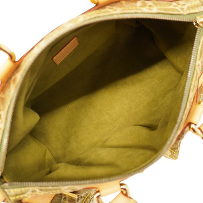 Louis Vuitton Handbag Monogram Denim Neo Speedy M95215 Khaki Women's