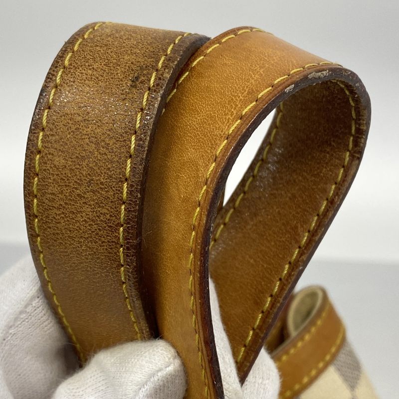 Louis Vuitton Tote Bag Damier Azure Hampstead PM N51207 White Women's