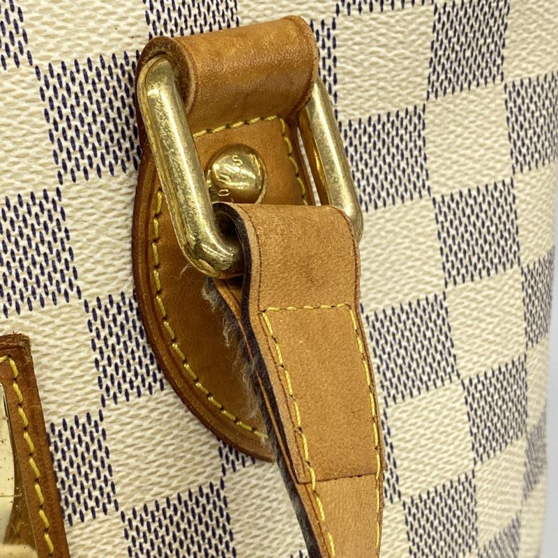 Louis Vuitton Tote Bag Damier Azure Hampstead PM N51207 White Women's