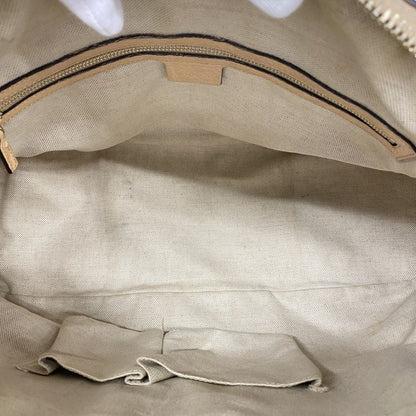 Gucci Handbag Guccissima Horsebit 247286 Leather Beige Chien Pan Gold Hardware