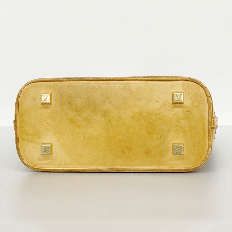 Louis Vuitton Tote Bag Monogram Vinyl Cabas Ambre MM M92501 Brown Ladies