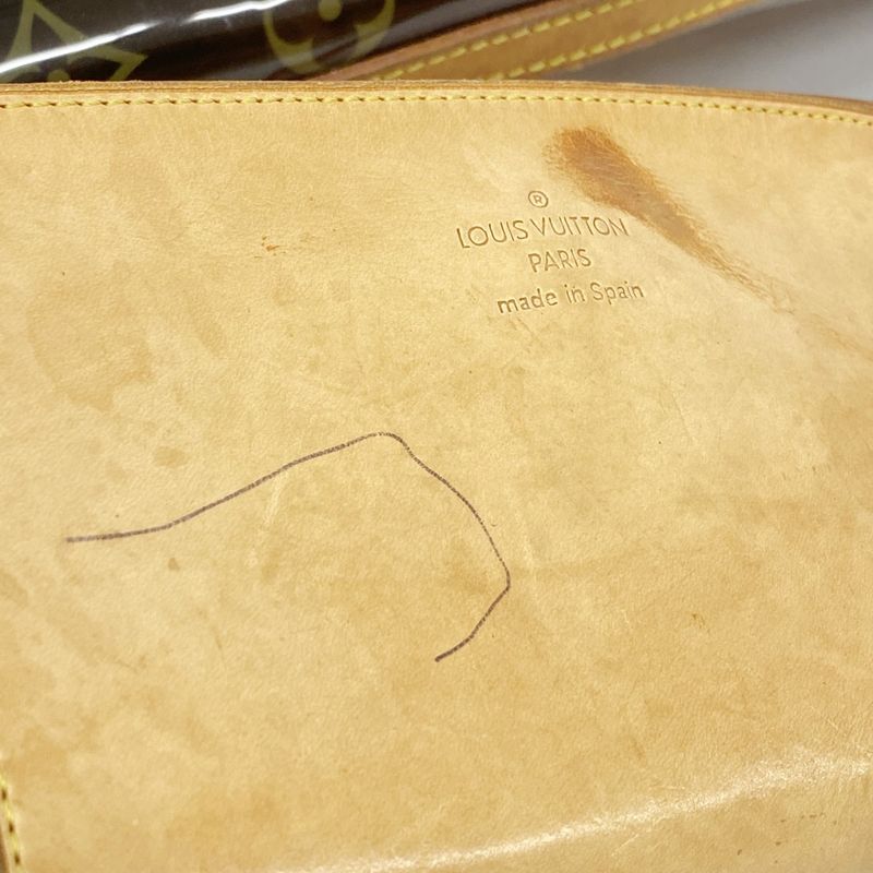 Louis Vuitton Tote Bag Monogram Vinyl Cabas Ambre MM M92501 Brown Ladies