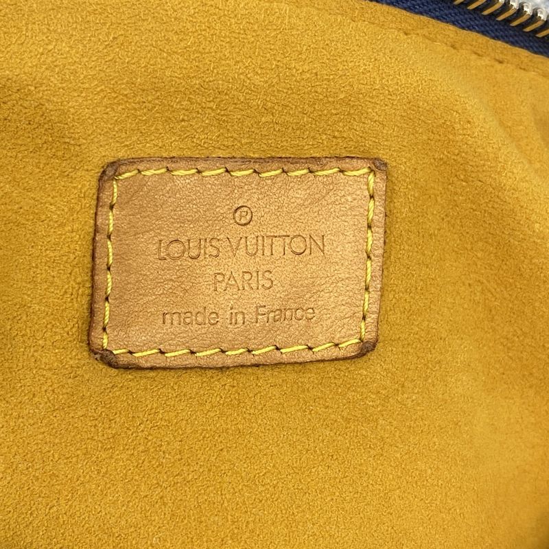 Louis Vuitton Shoulder Bag Monogram Denim Baggy GM M95048 Blue Ladies