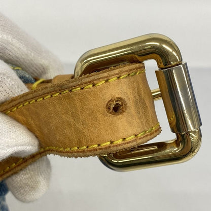 Louis Vuitton Shoulder Bag Monogram Denim Baggy GM M95048 Blue Ladies