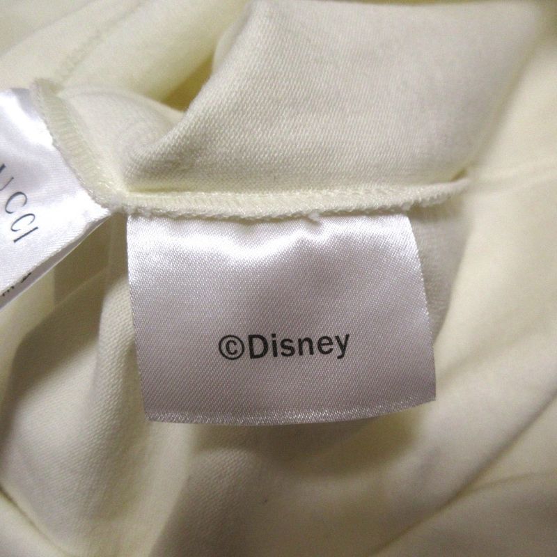 Good Gucci Disney Collaboration Mickey Logo Print Short Sleeve Oversized