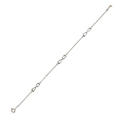 Tiffany & Co Tiffany & Co Infinity Endless Chain Bracelet Sv925 Size S Silver