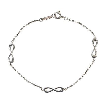 Tiffany & Co Tiffany & Co Infinity Endless Chain Bracelet Sv925 Size S Silver