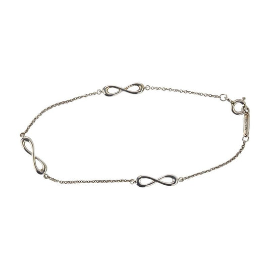 Tiffany & Co Tiffany & Co Infinity Endless Chain Bracelet Sv925 Size S Silver