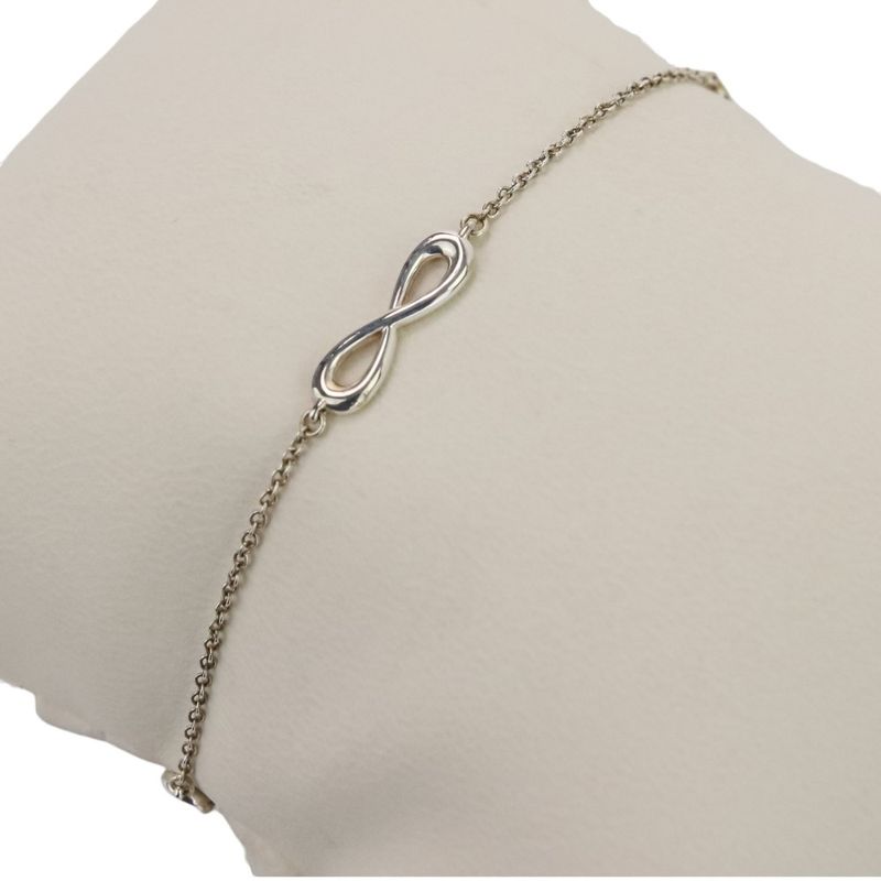 Tiffany & Co Tiffany & Co Infinity Endless Chain Bracelet Sv925 Size S Silver