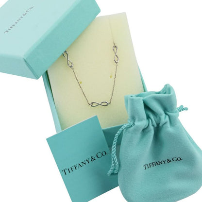 Tiffany & Co Tiffany & Co Infinity Endless Chain Bracelet Sv925 Size S Silver