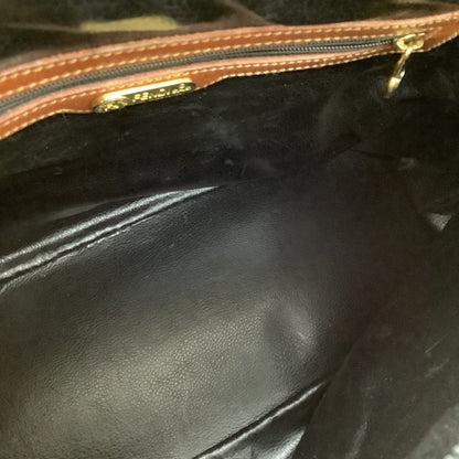 Fendi Women's Handbag PVC Pecan Pattern Brown