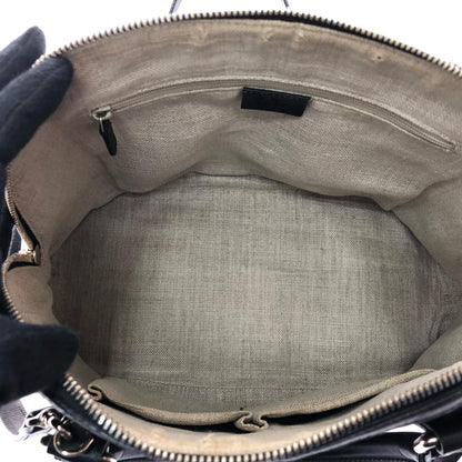 Gucci Women's Handbag Micro Gucci Guccissima Dome Shape 449663 Black