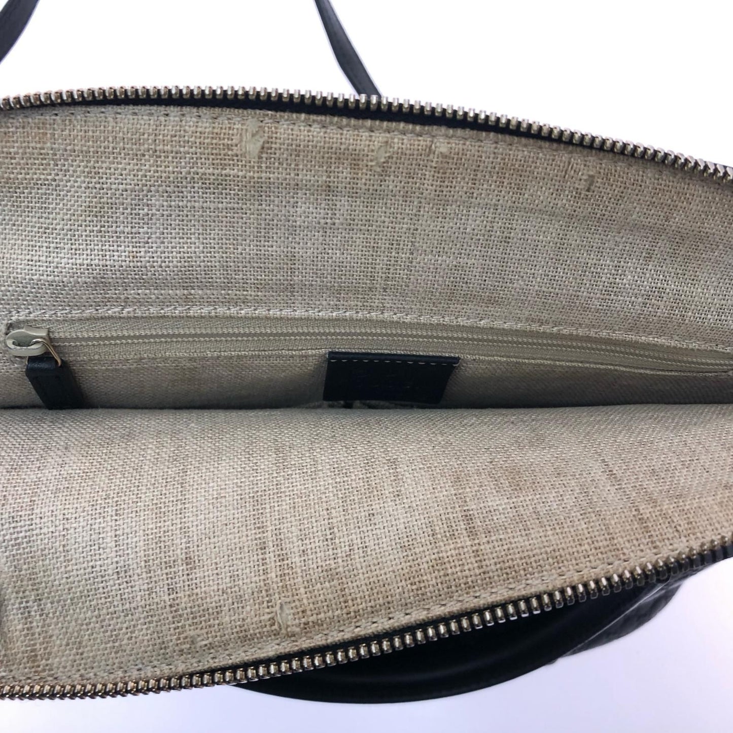 Gucci Women's Handbag Micro Gucci Guccissima Dome Shape 449663 Black