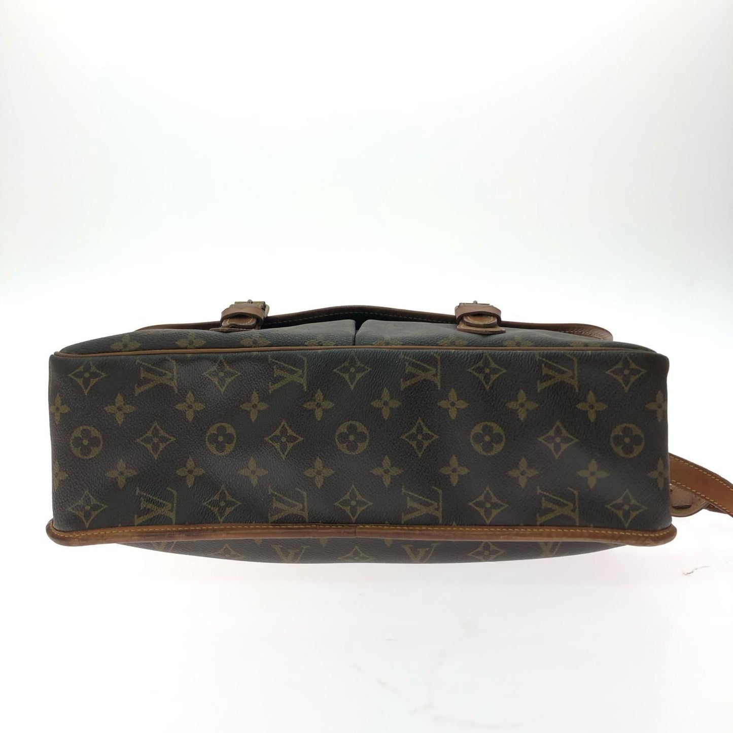 Louis Vuitton Unisex Shoulder Bag Monogram Gibess Ière GM M42246 Brown