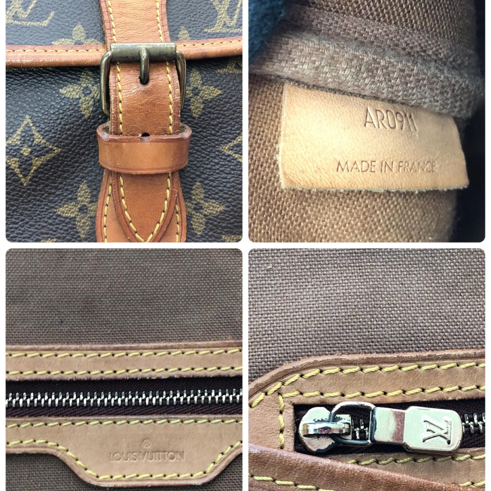 Louis Vuitton Unisex Shoulder Bag Monogram Gibess Ière GM M42246 Brown