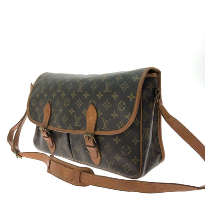 Louis Vuitton Unisex Shoulder Bag Monogram Gibess Ière GM M42246 Brown