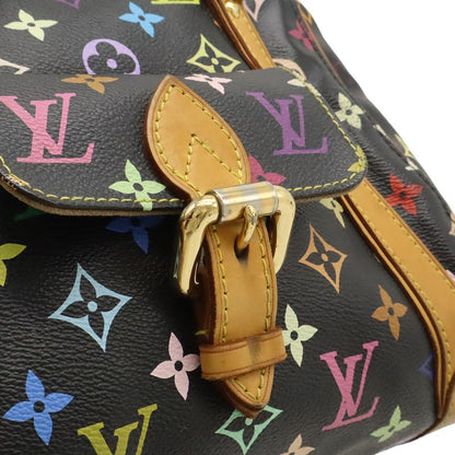 Louis Vuitton Monogram Multicolor Priscilla Handbag Mini Bag Noir Black M40097